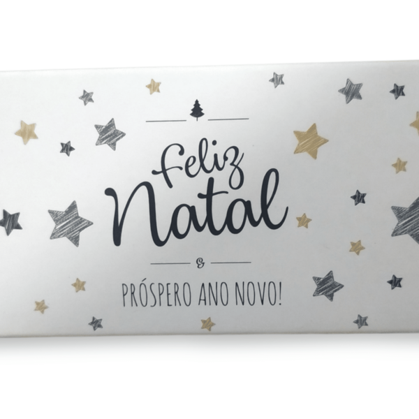 Caixa temática natal 2 unidades estrelas