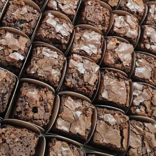 Mini brownie simples