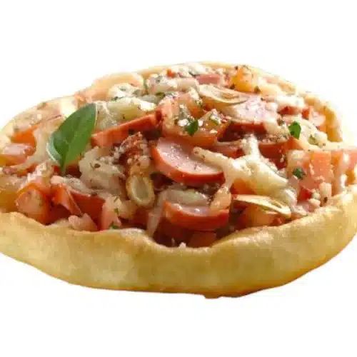 Mini Pizza de Salsicha