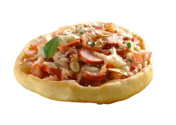 Mini Pizza de Salsicha
