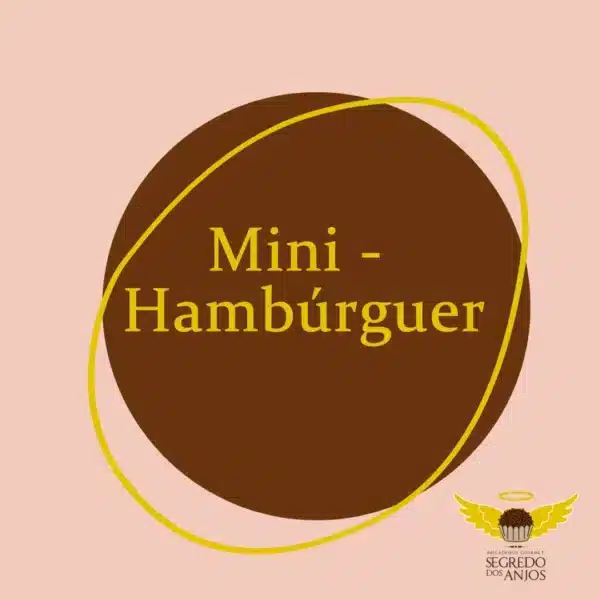 Capa Mini Hambúrgueres