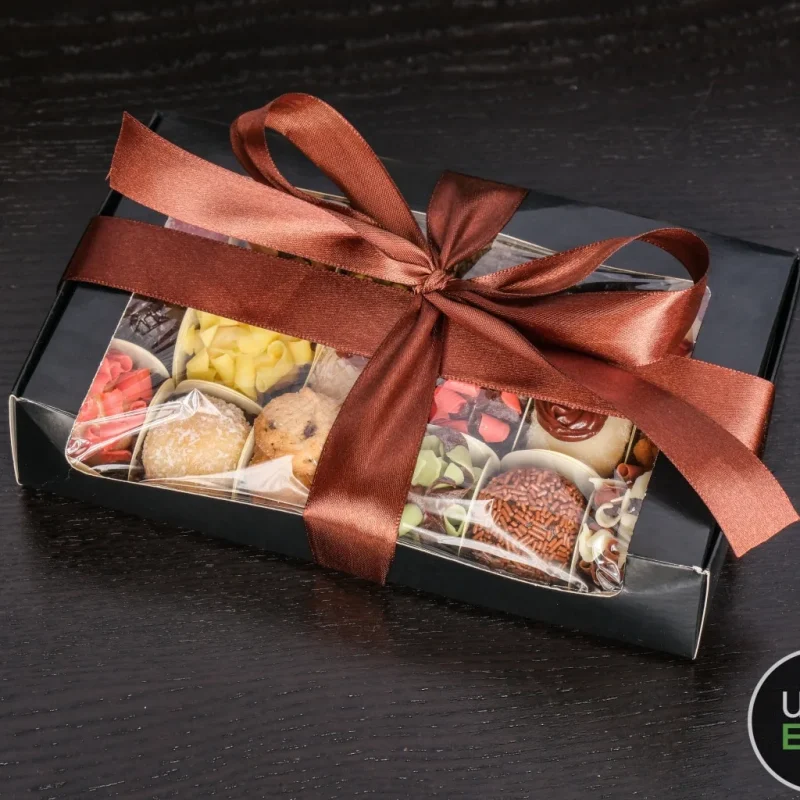 Caixa com 18 brigadeiros